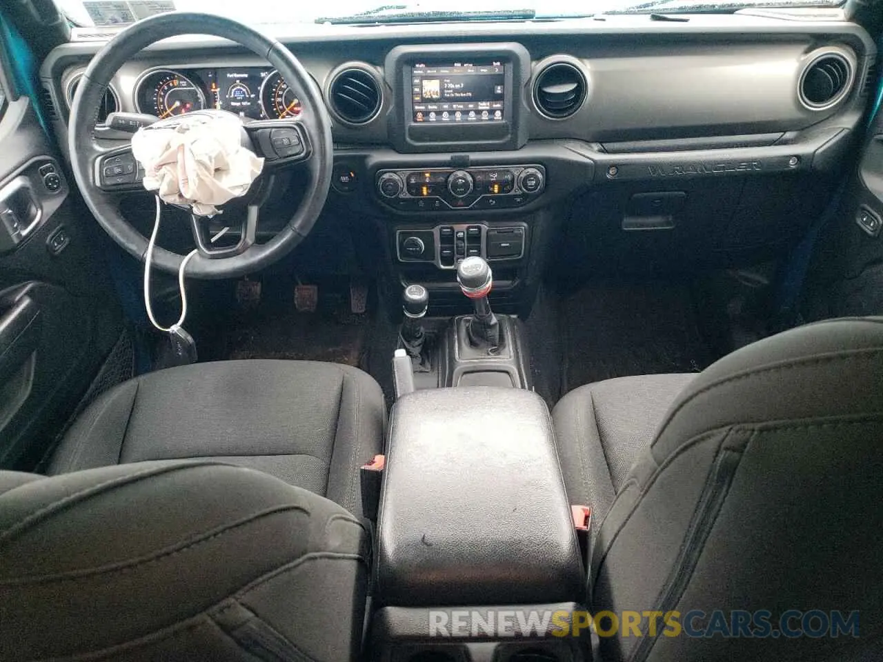 8 Фотография поврежденного автомобиля 1C4HJXDG8LW163366 JEEP WRANGLER 2020