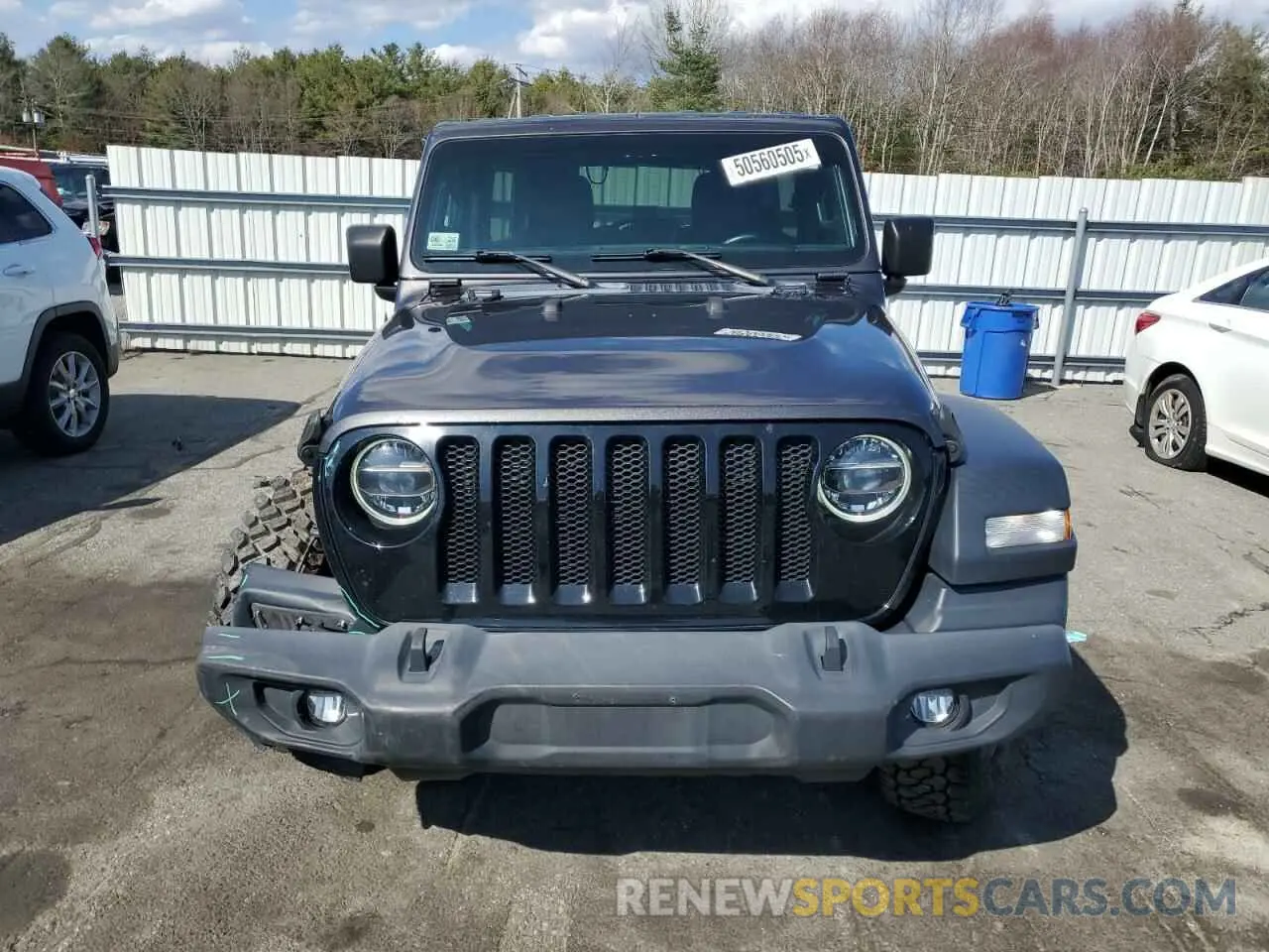 5 Photograph of a damaged car 1C4HJXDG8LW242701 JEEP WRANGLER 2020