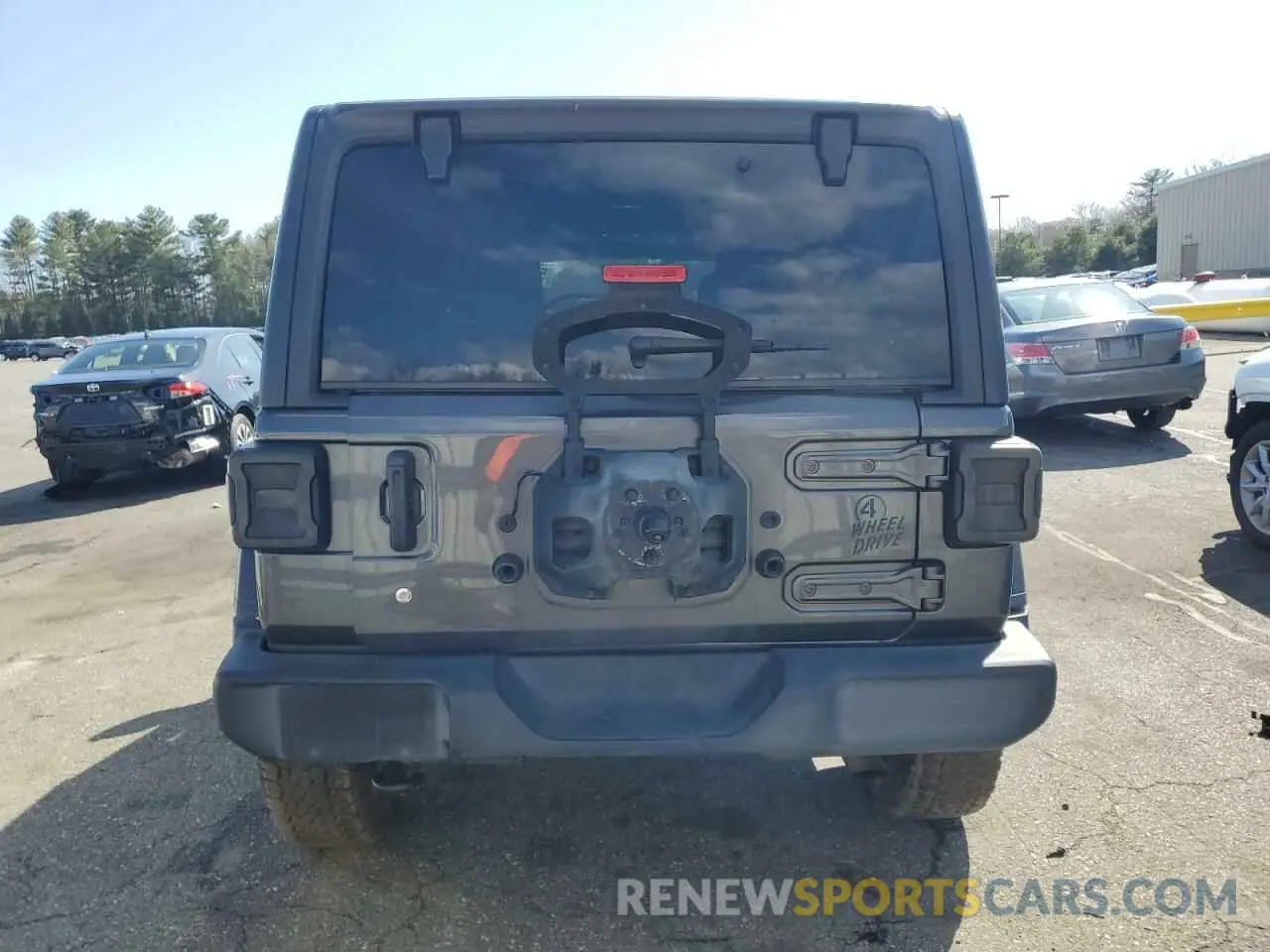 6 Photograph of a damaged car 1C4HJXDG8LW242701 JEEP WRANGLER 2020