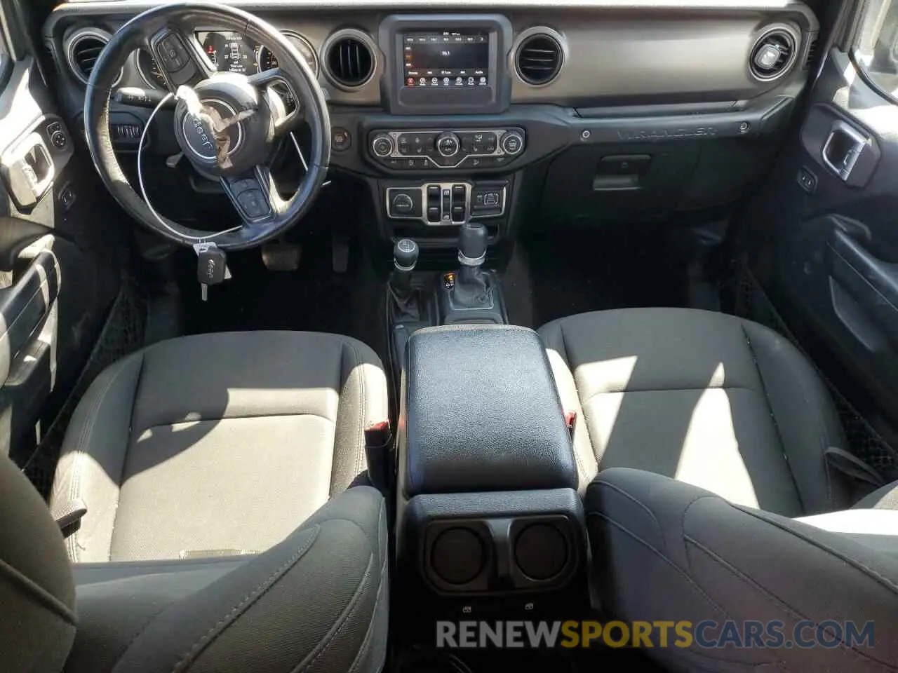 8 Photograph of a damaged car 1C4HJXDG8LW242701 JEEP WRANGLER 2020