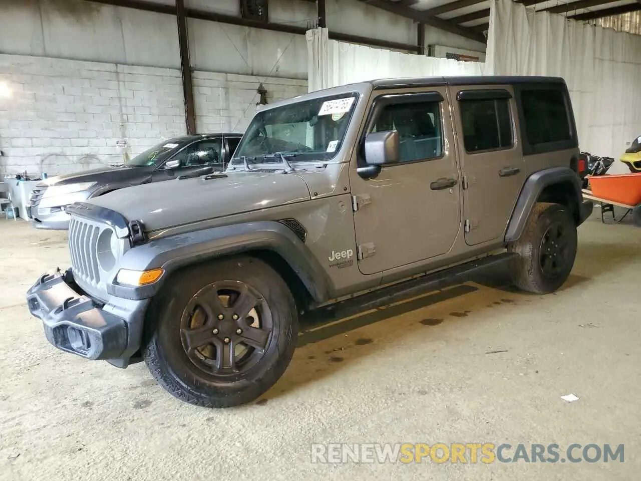 1 Photograph of a damaged car 1C4HJXDG9LW331418 JEEP WRANGLER 2020