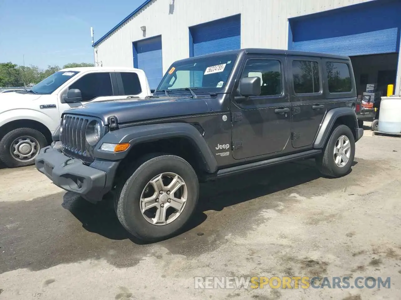 1 Фотография поврежденного автомобиля 1C4HJXDGXLW221705 JEEP WRANGLER 2020