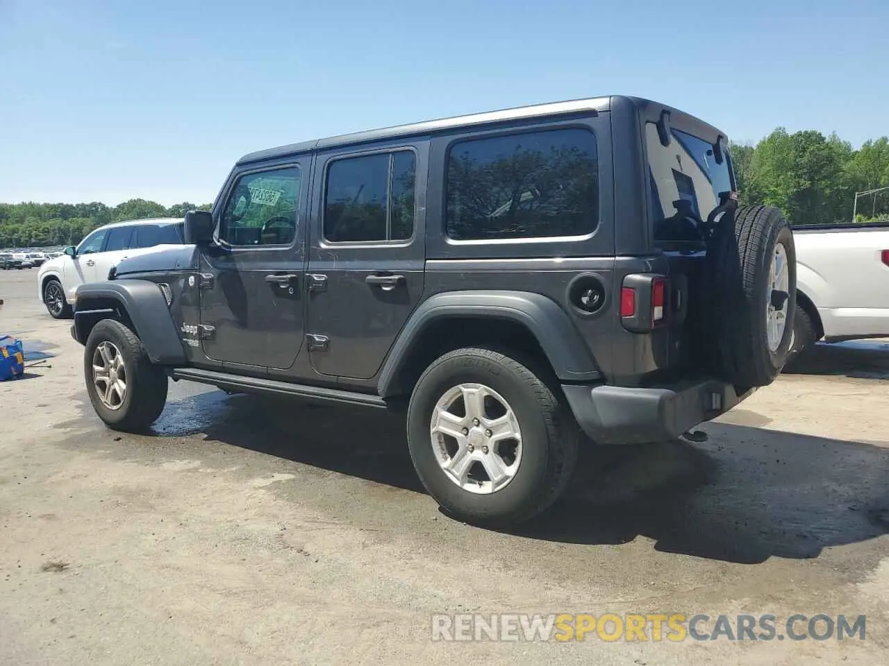 2 Фотография поврежденного автомобиля 1C4HJXDGXLW221705 JEEP WRANGLER 2020