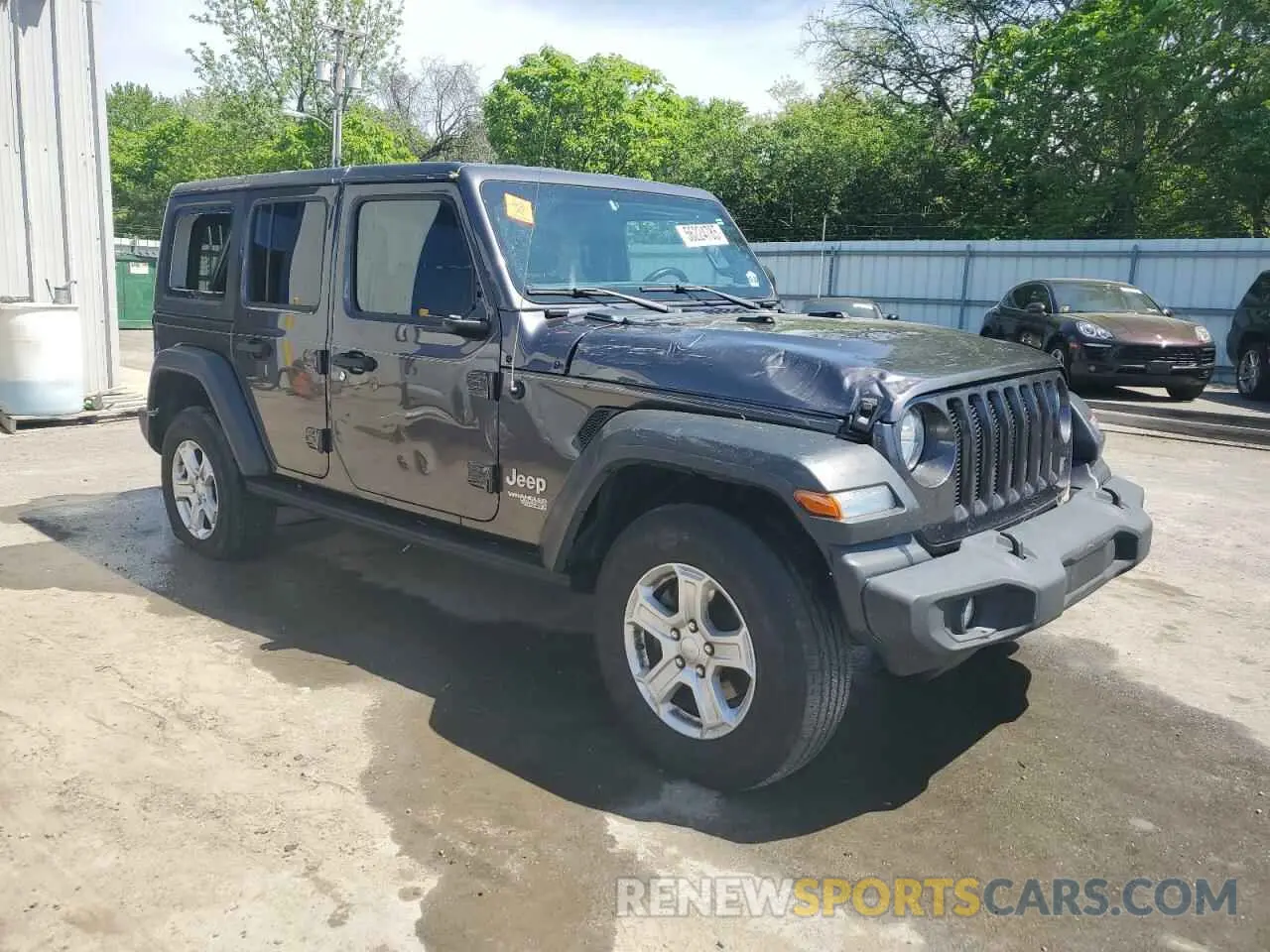 4 Фотография поврежденного автомобиля 1C4HJXDGXLW221705 JEEP WRANGLER 2020