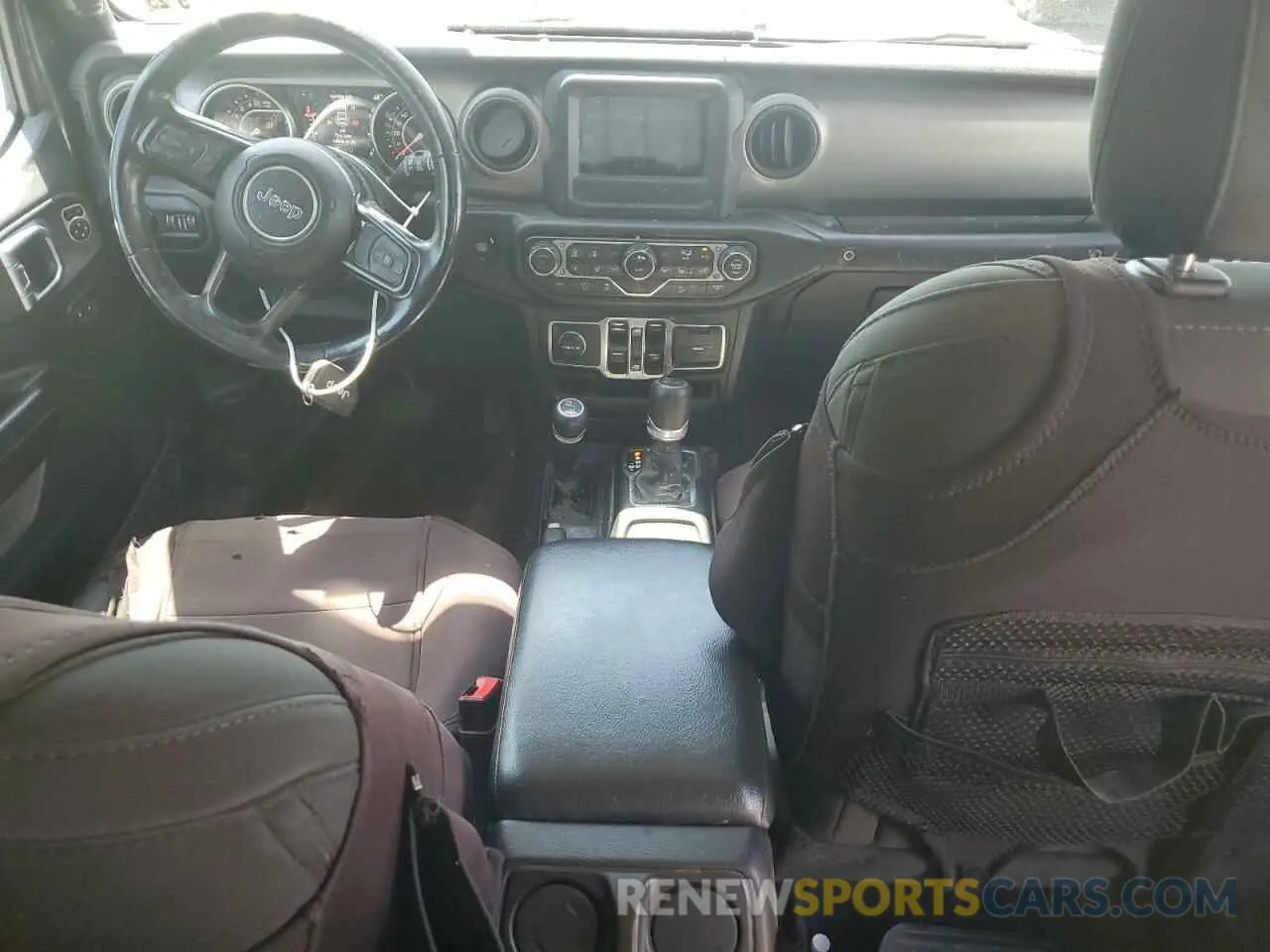 8 Фотография поврежденного автомобиля 1C4HJXDGXLW221705 JEEP WRANGLER 2020