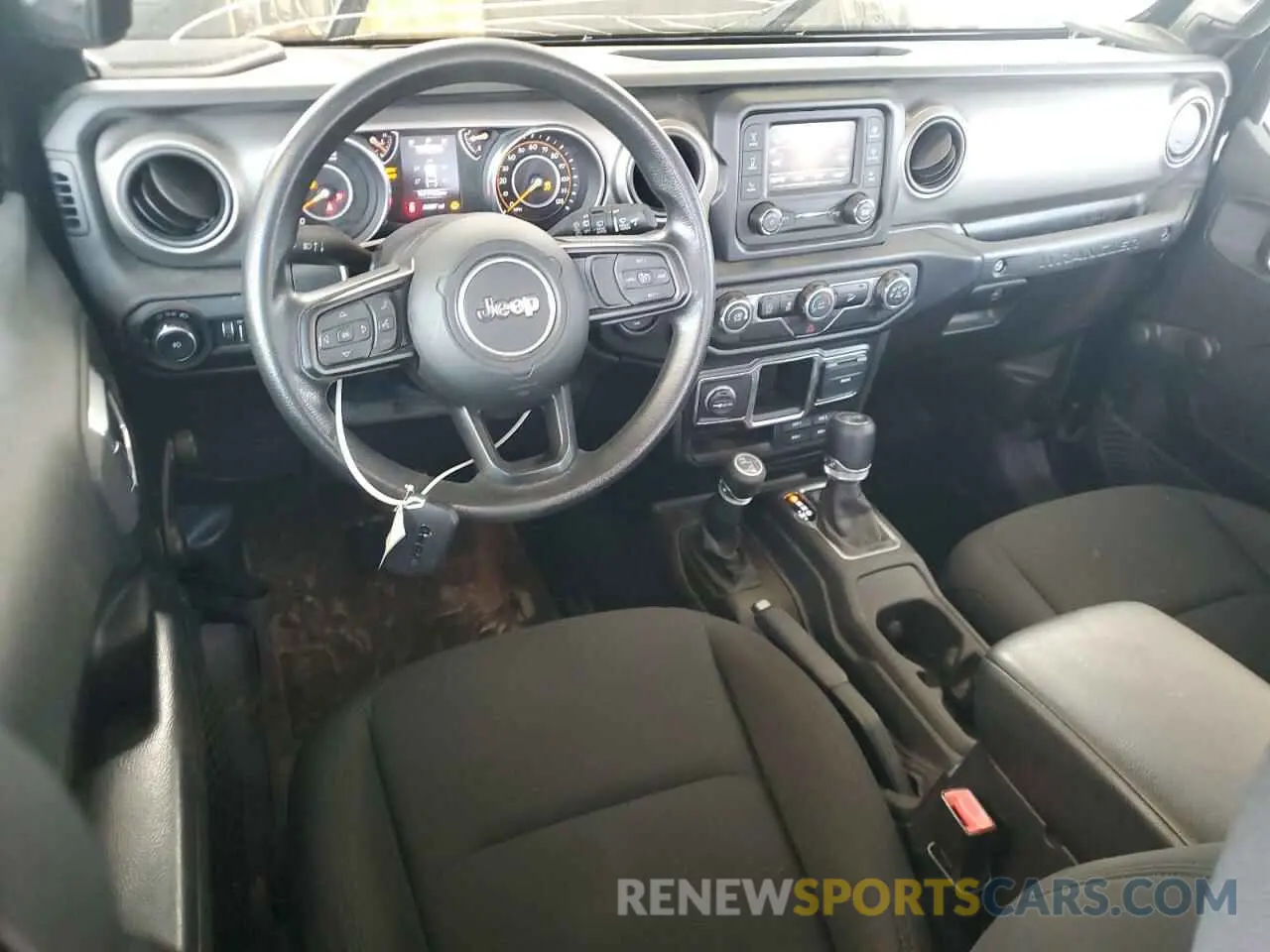 8 Photograph of a damaged car 1C4HJXDM3LW231868 JEEP WRANGLER 2020