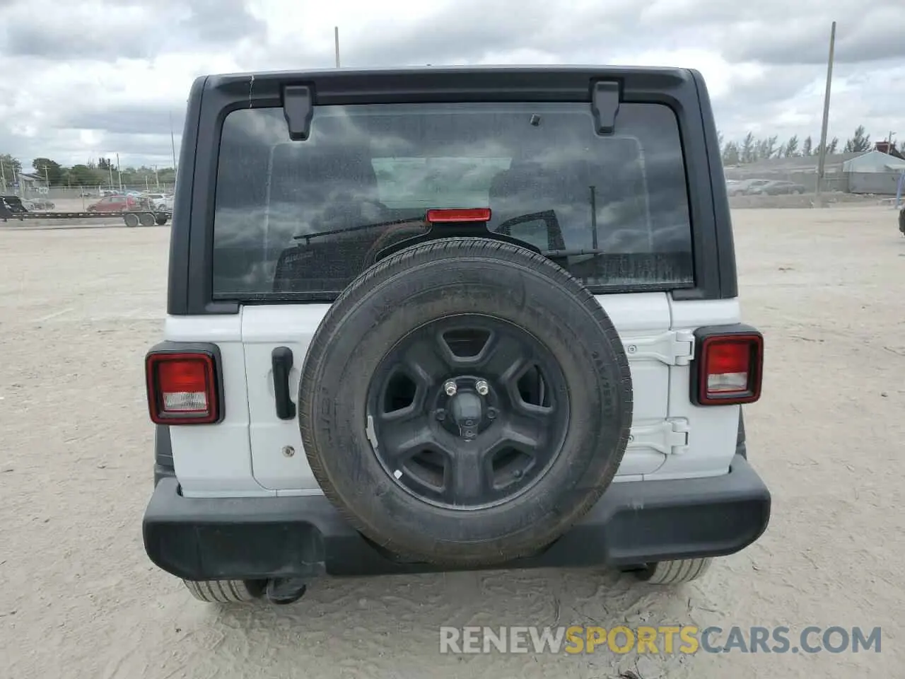 6 Photograph of a damaged car 1C4HJXDN0LW128416 JEEP WRANGLER 2020