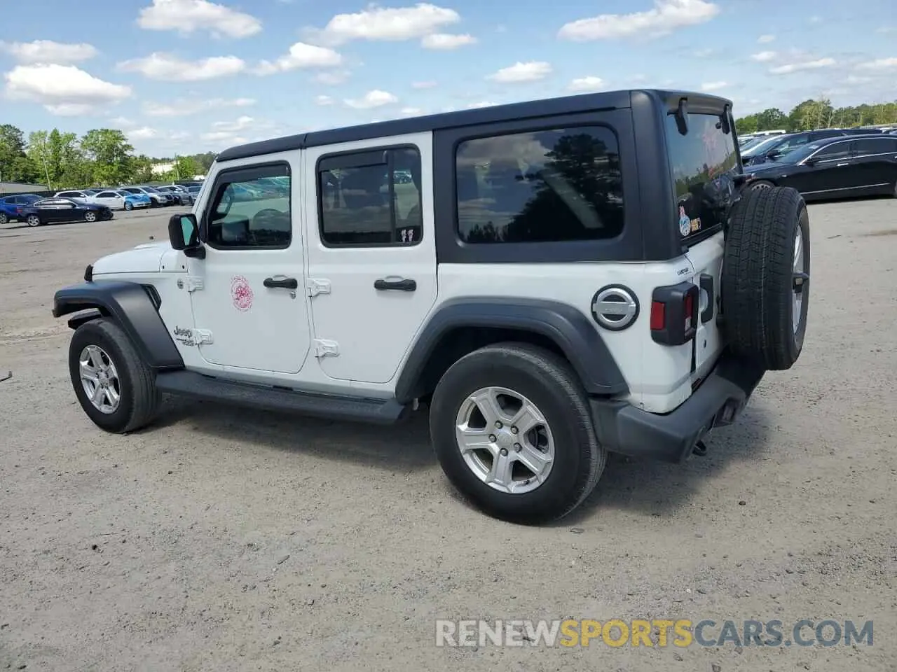 2 Фотография поврежденного автомобиля 1C4HJXDN0LW226619 JEEP WRANGLER 2020
