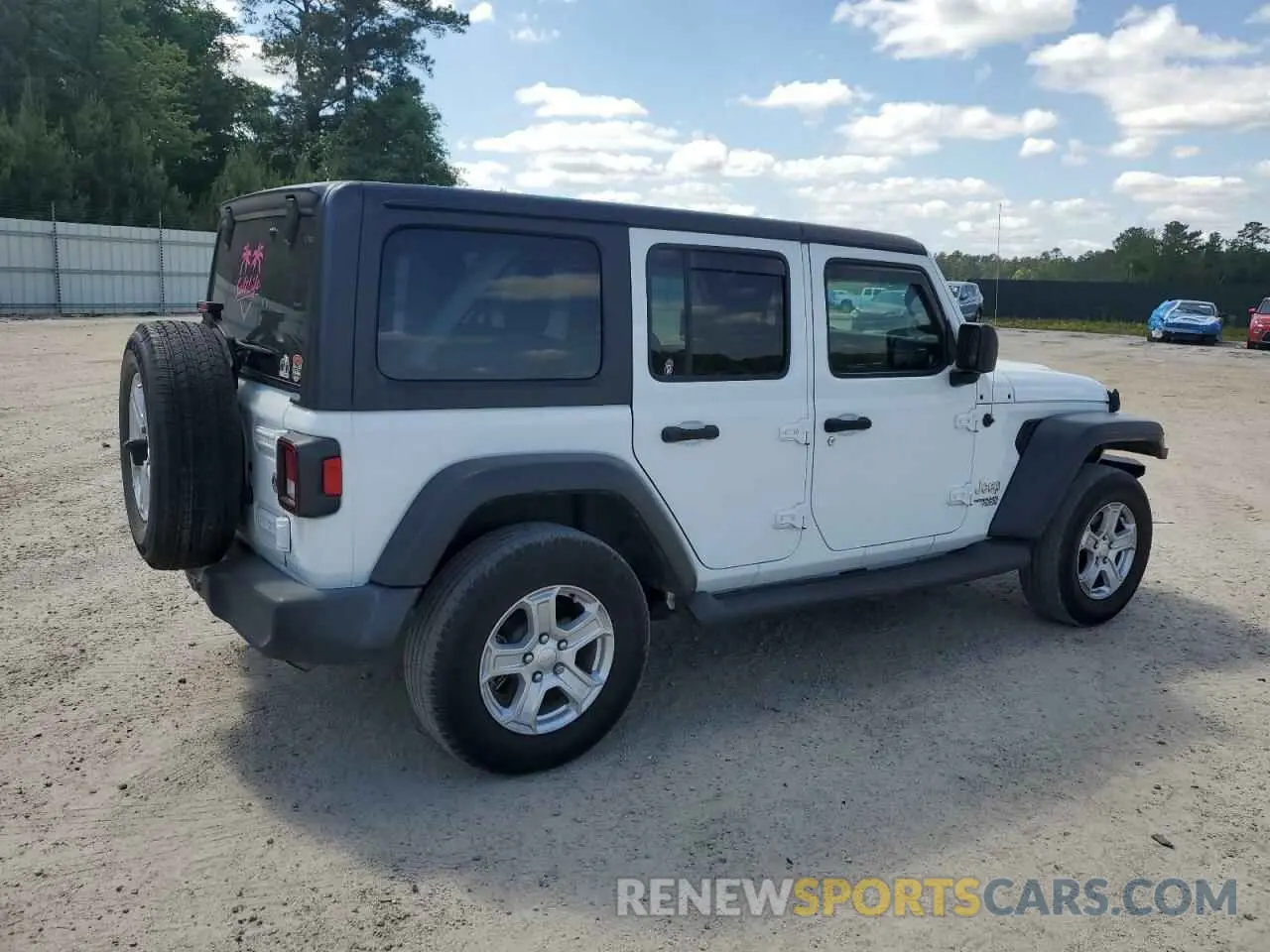 3 Фотография поврежденного автомобиля 1C4HJXDN0LW226619 JEEP WRANGLER 2020