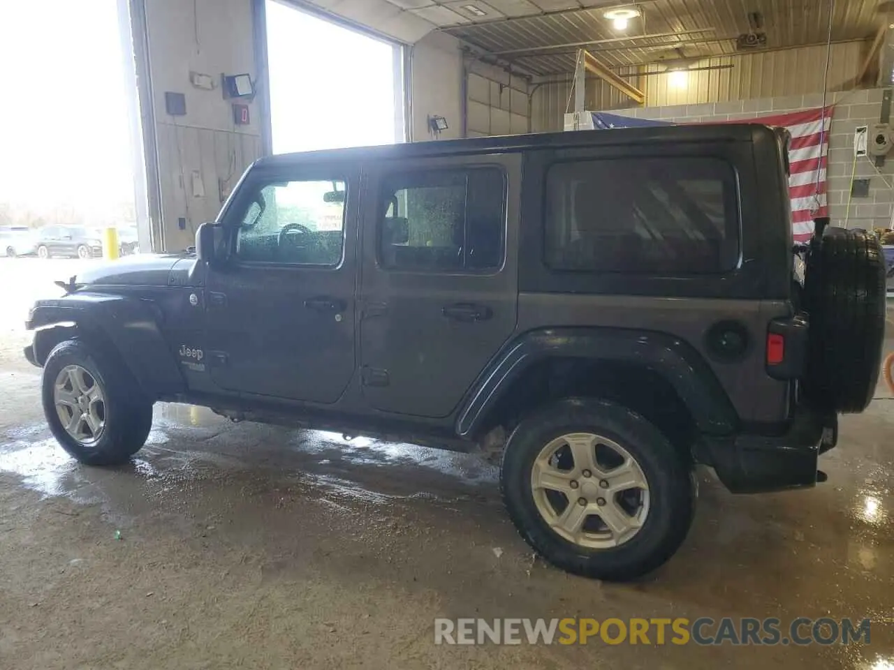 2 Photograph of a damaged car 1C4HJXDN0LW269812 JEEP WRANGLER 2020