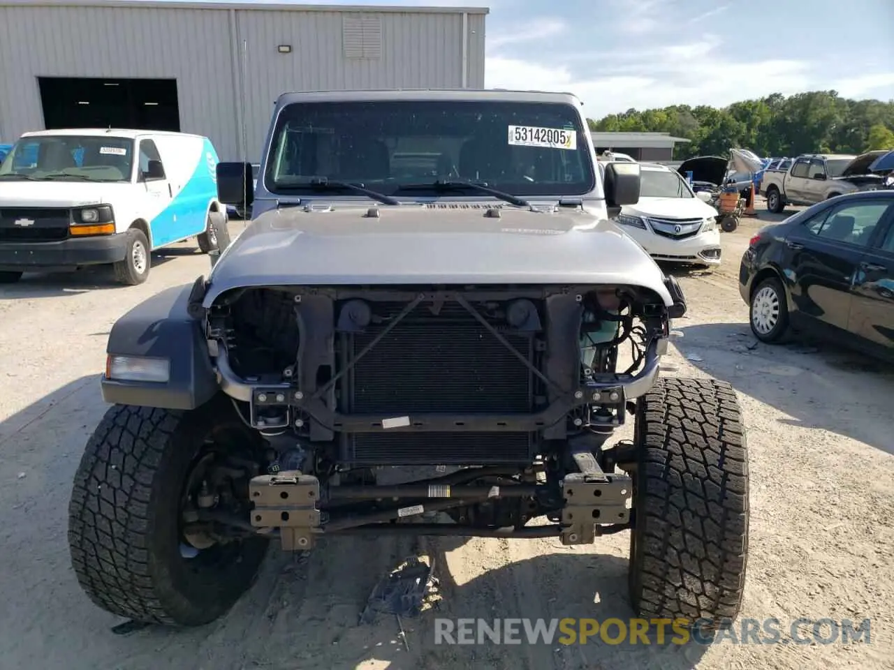 5 Photograph of a damaged car 1C4HJXDN0LW284990 JEEP WRANGLER 2020