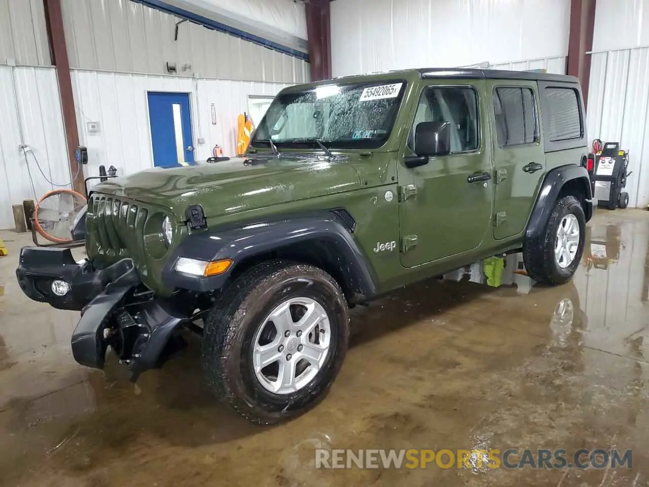 1 Фотография поврежденного автомобиля 1C4HJXDN0LW344315 JEEP WRANGLER 2020