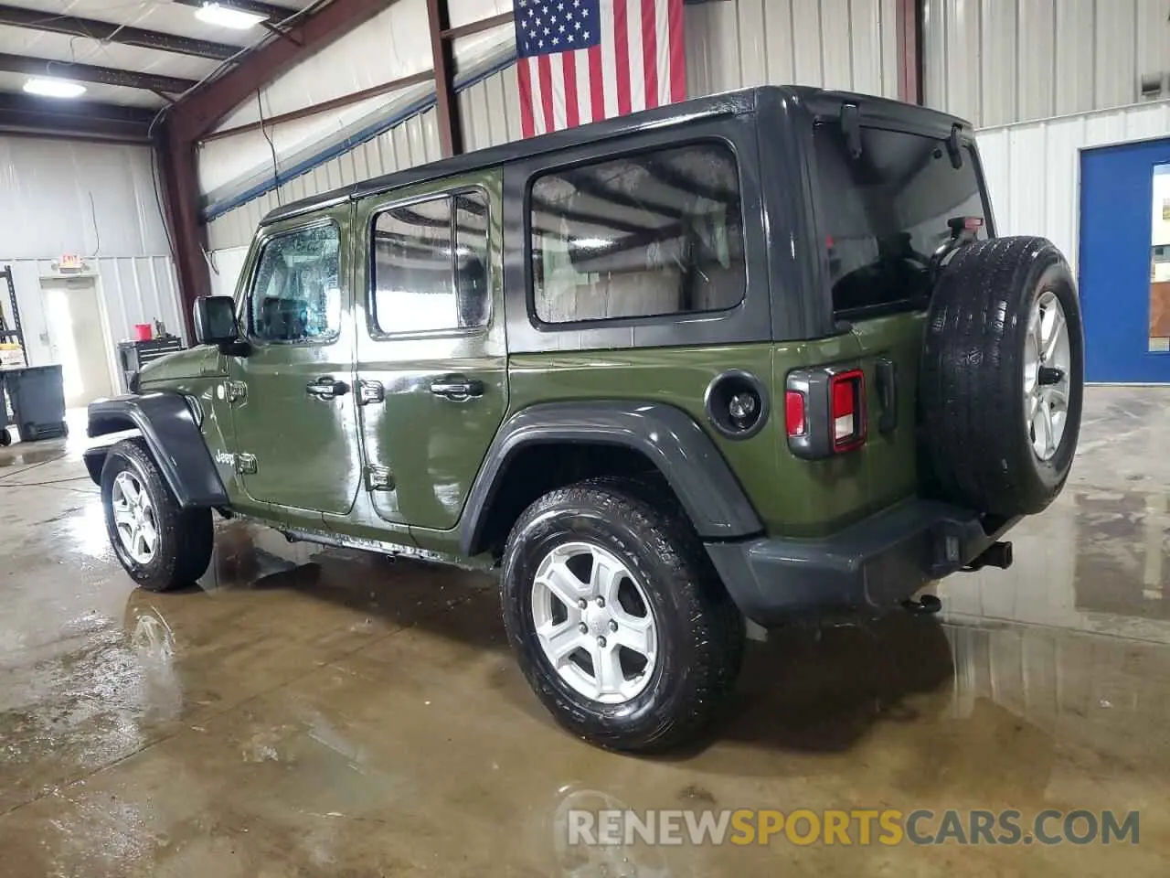 2 Фотография поврежденного автомобиля 1C4HJXDN0LW344315 JEEP WRANGLER 2020