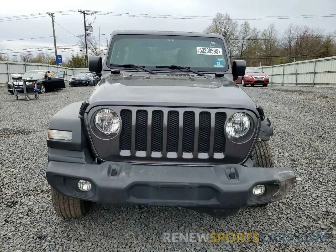 5 Photograph of a damaged car 1C4HJXDN1LW139683 JEEP WRANGLER 2020