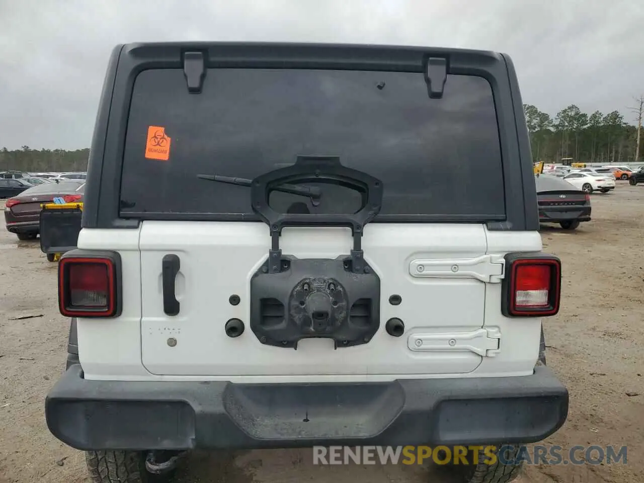 6 Photograph of a damaged car 1C4HJXDN1LW183246 JEEP WRANGLER 2020