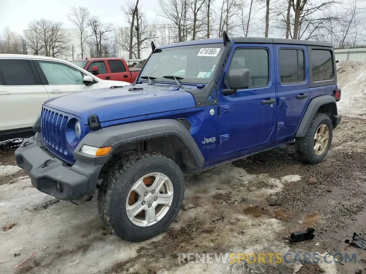 1 Photograph of a damaged car 1C4HJXDN2LW138882 JEEP WRANGLER 2020