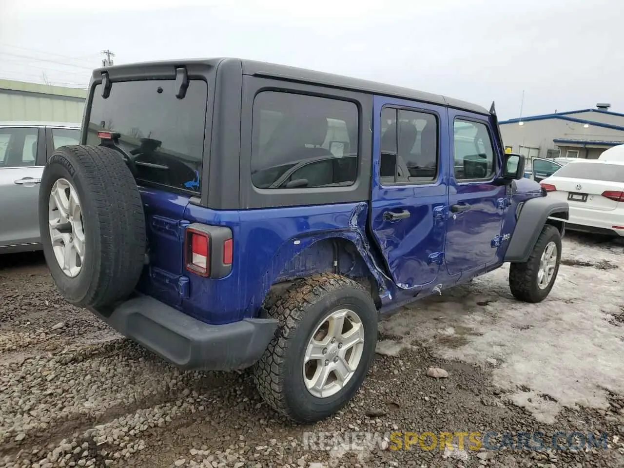 3 Photograph of a damaged car 1C4HJXDN2LW138882 JEEP WRANGLER 2020