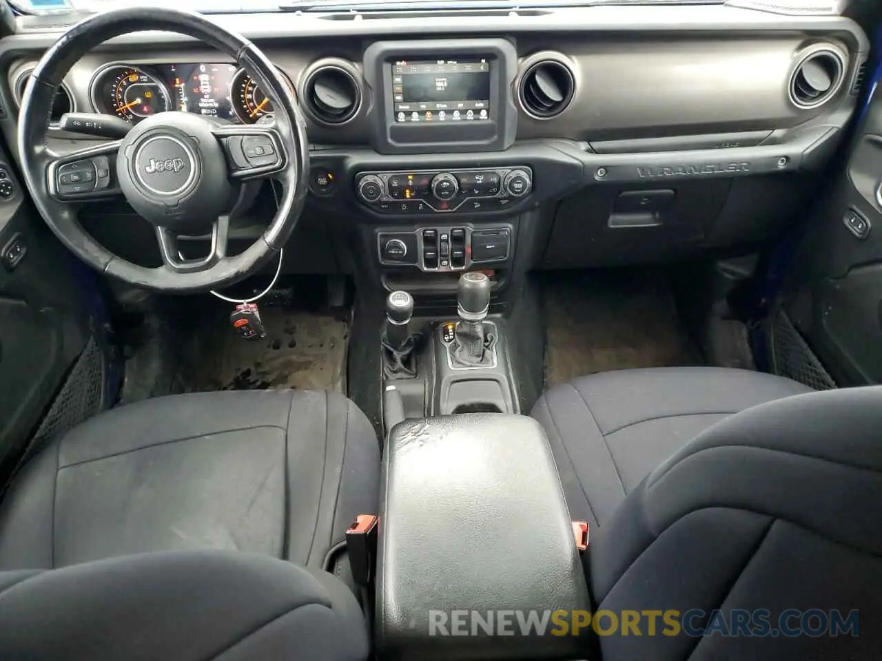 8 Photograph of a damaged car 1C4HJXDN2LW138882 JEEP WRANGLER 2020