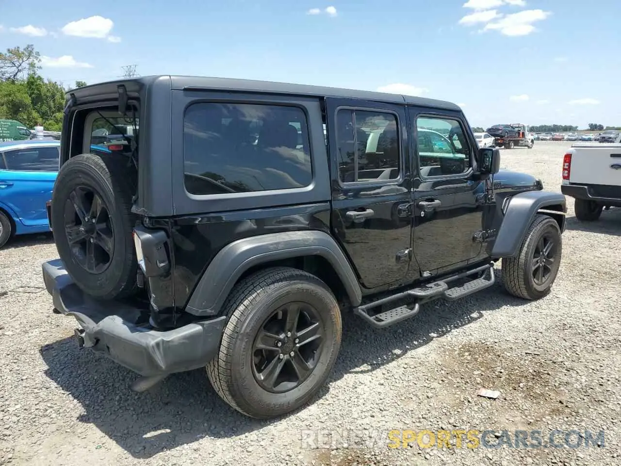 3 Photograph of a damaged car 1C4HJXDN2LW285896 JEEP WRANGLER 2020