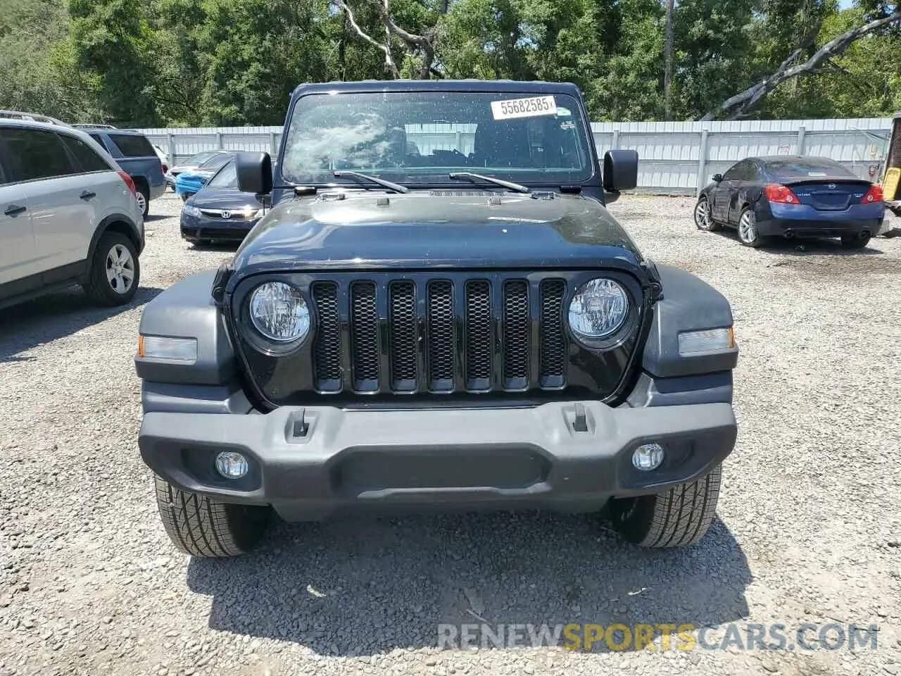5 Photograph of a damaged car 1C4HJXDN2LW285896 JEEP WRANGLER 2020
