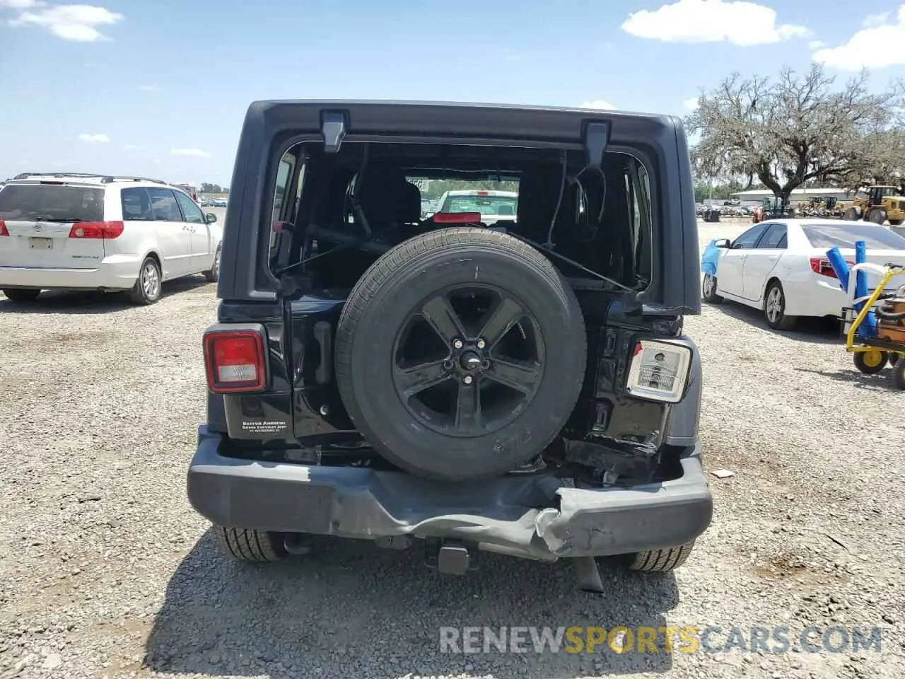 6 Photograph of a damaged car 1C4HJXDN2LW285896 JEEP WRANGLER 2020