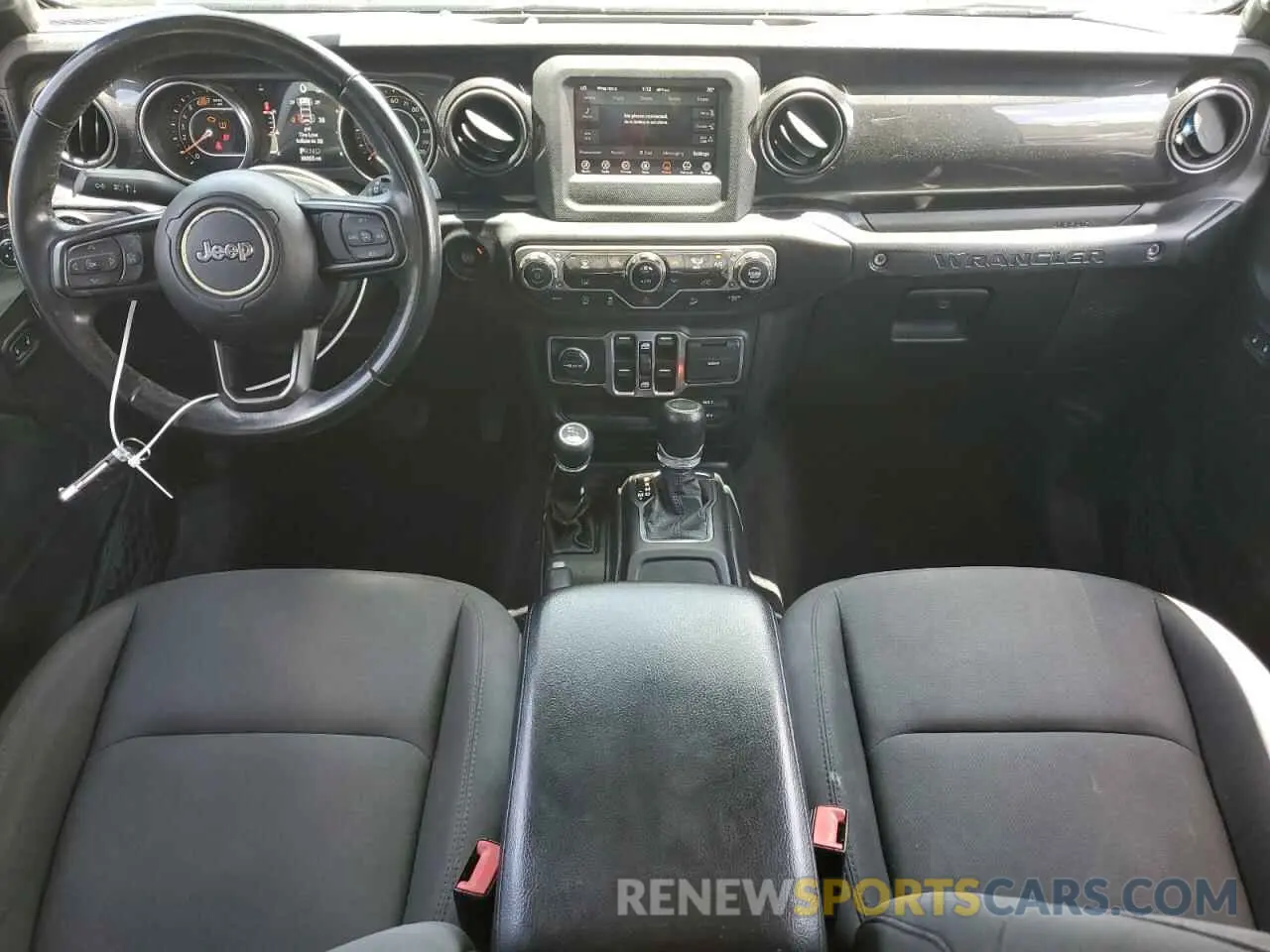 8 Photograph of a damaged car 1C4HJXDN2LW285896 JEEP WRANGLER 2020