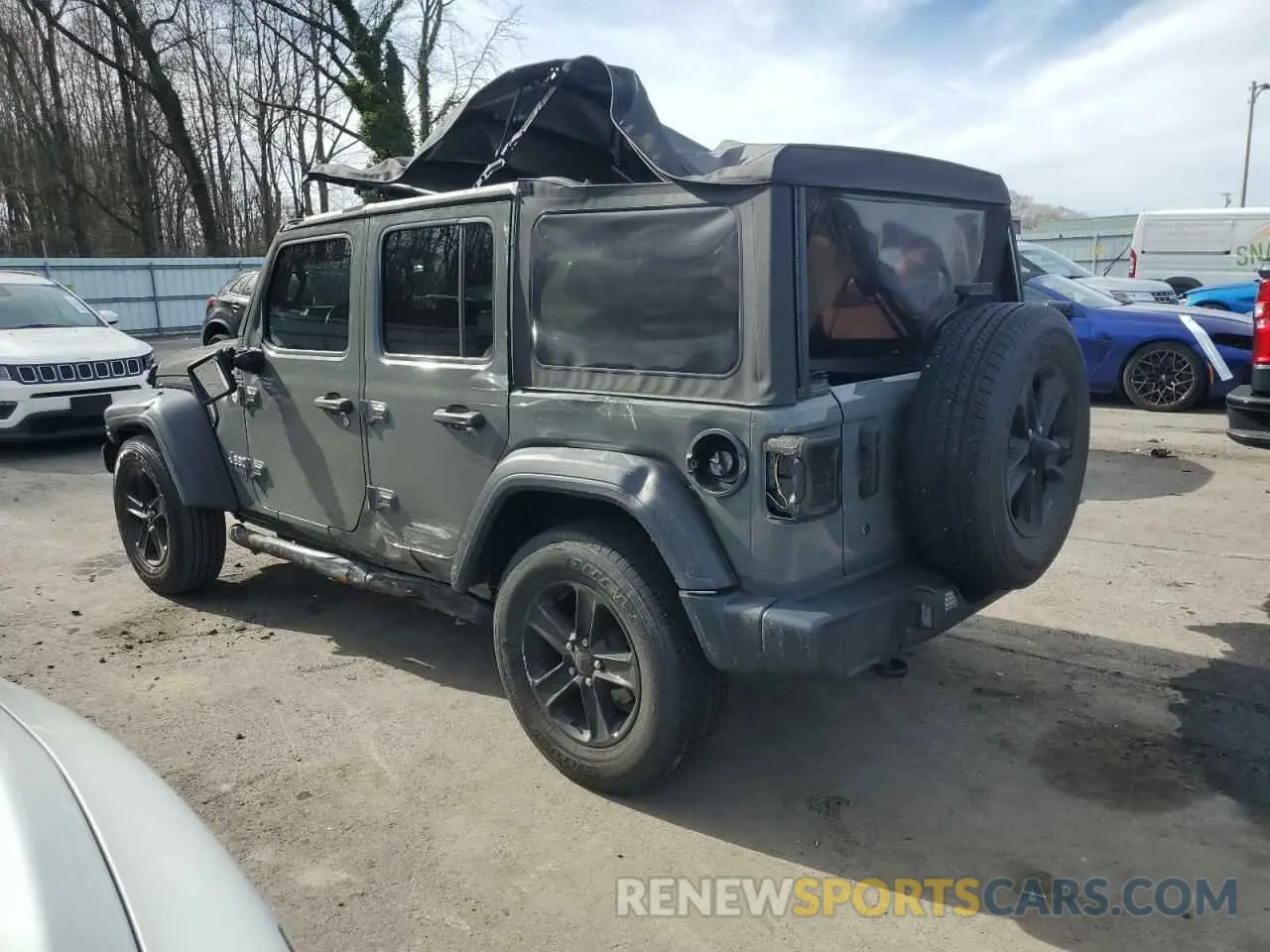 2 Фотография поврежденного автомобиля 1C4HJXDN3LW138857 JEEP WRANGLER 2020