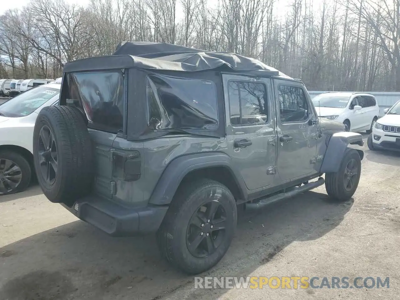 3 Фотография поврежденного автомобиля 1C4HJXDN3LW138857 JEEP WRANGLER 2020