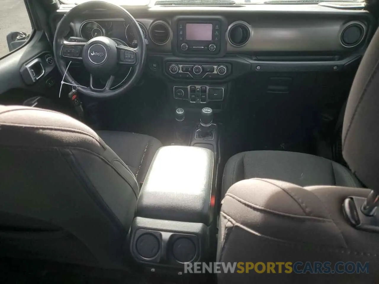 8 Фотография поврежденного автомобиля 1C4HJXDN3LW138857 JEEP WRANGLER 2020
