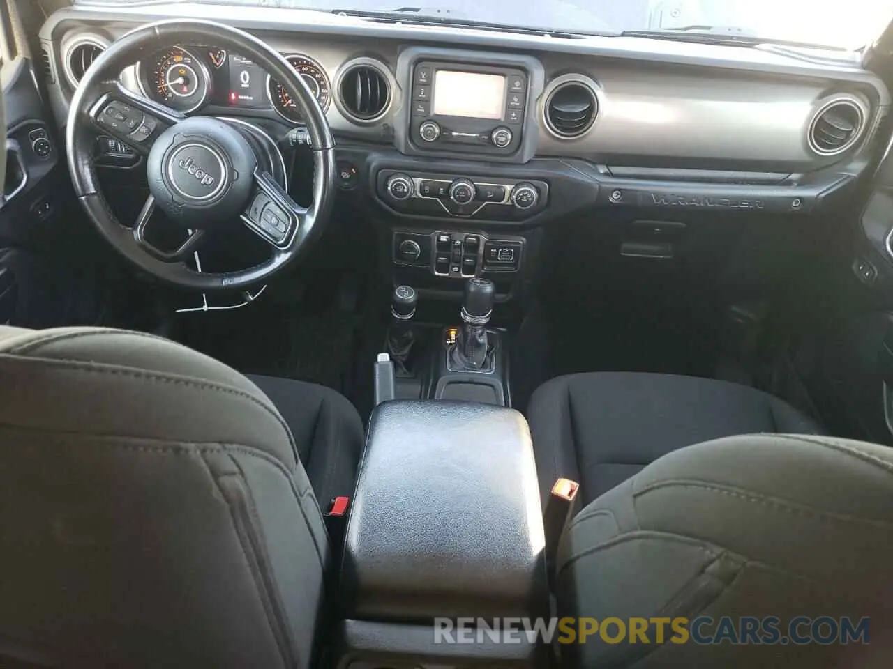 8 Photograph of a damaged car 1C4HJXDN3LW258996 JEEP WRANGLER 2020
