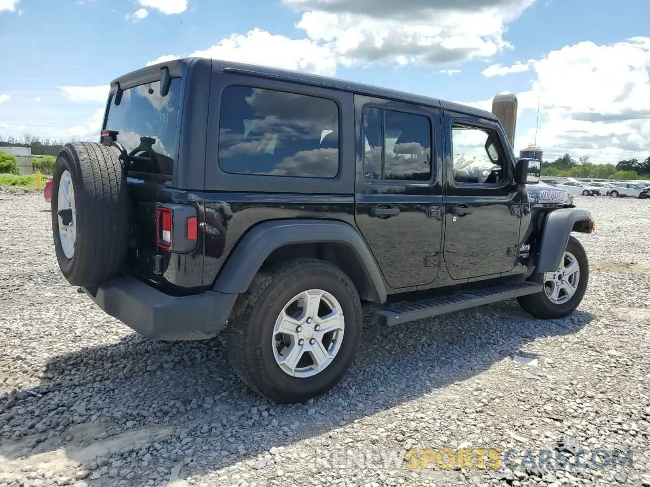 3 Photograph of a damaged car 1C4HJXDN3LW269738 JEEP WRANGLER 2020