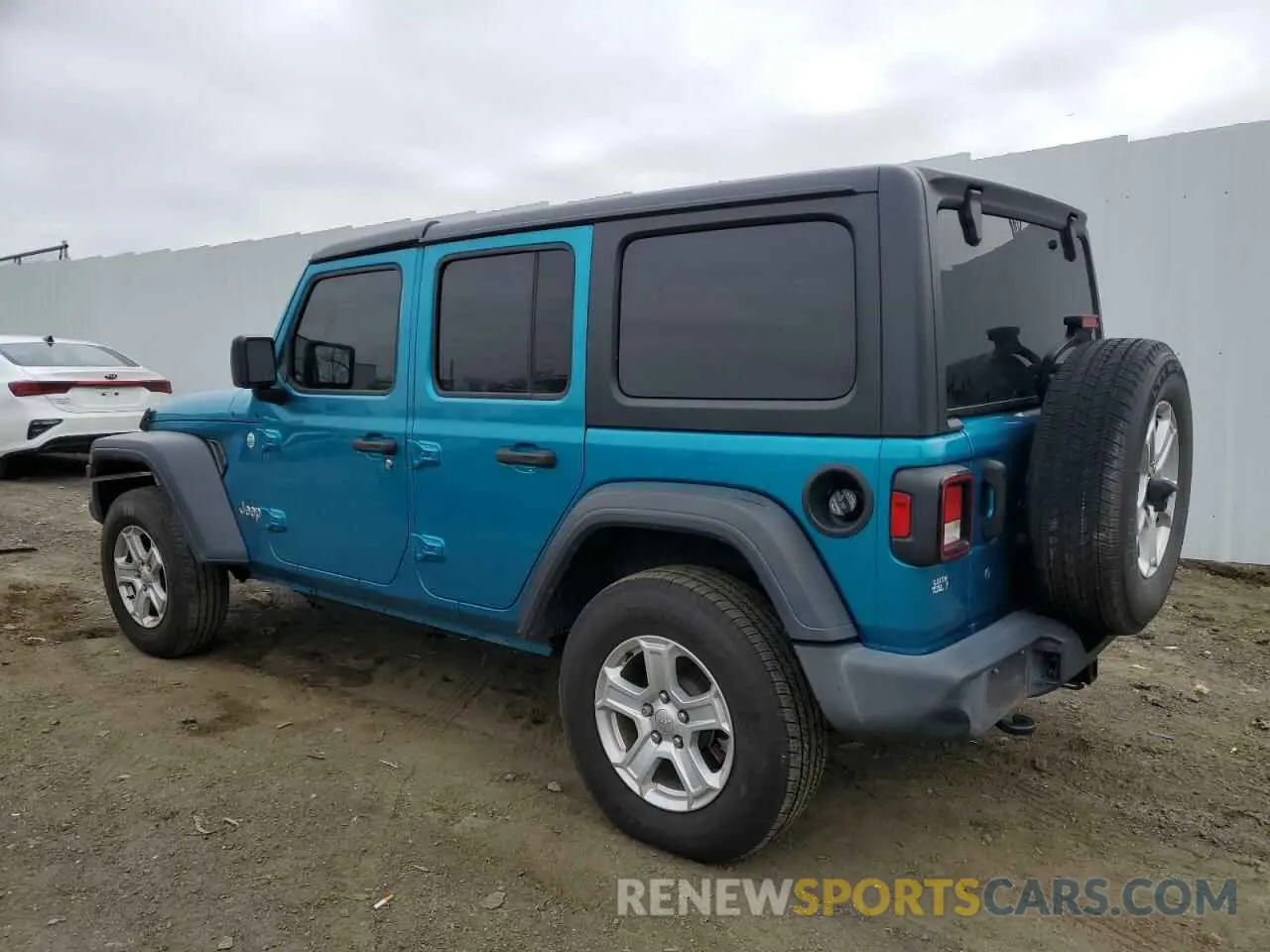 2 Фотография поврежденного автомобиля 1C4HJXDN4LW123686 JEEP WRANGLER 2020