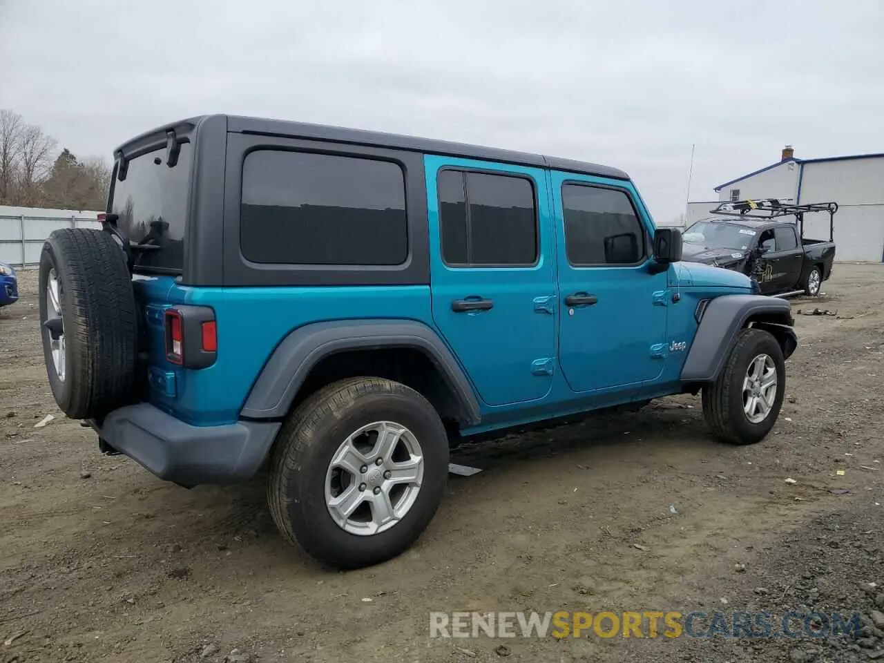 3 Фотография поврежденного автомобиля 1C4HJXDN4LW123686 JEEP WRANGLER 2020