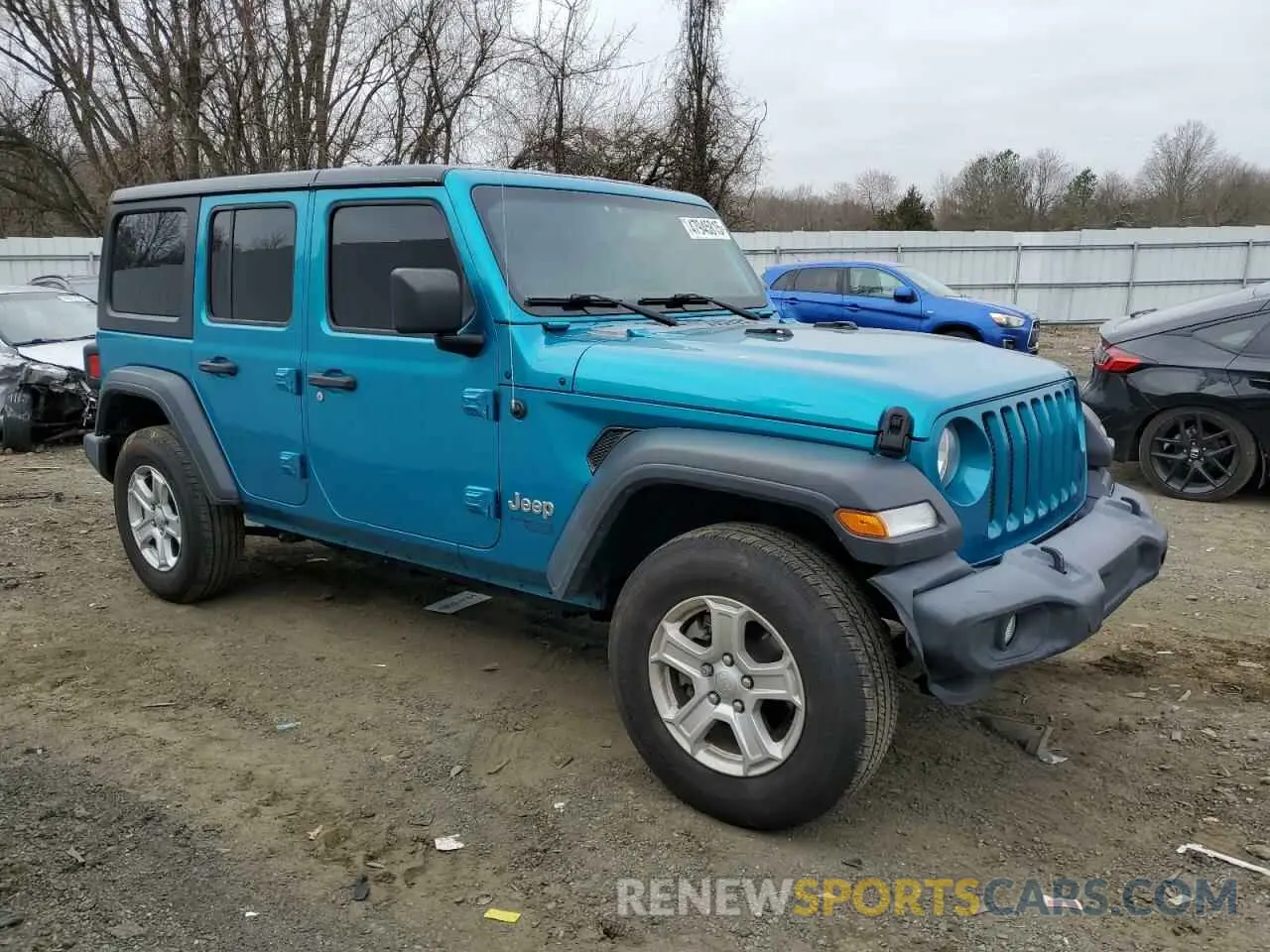 4 Фотография поврежденного автомобиля 1C4HJXDN4LW123686 JEEP WRANGLER 2020