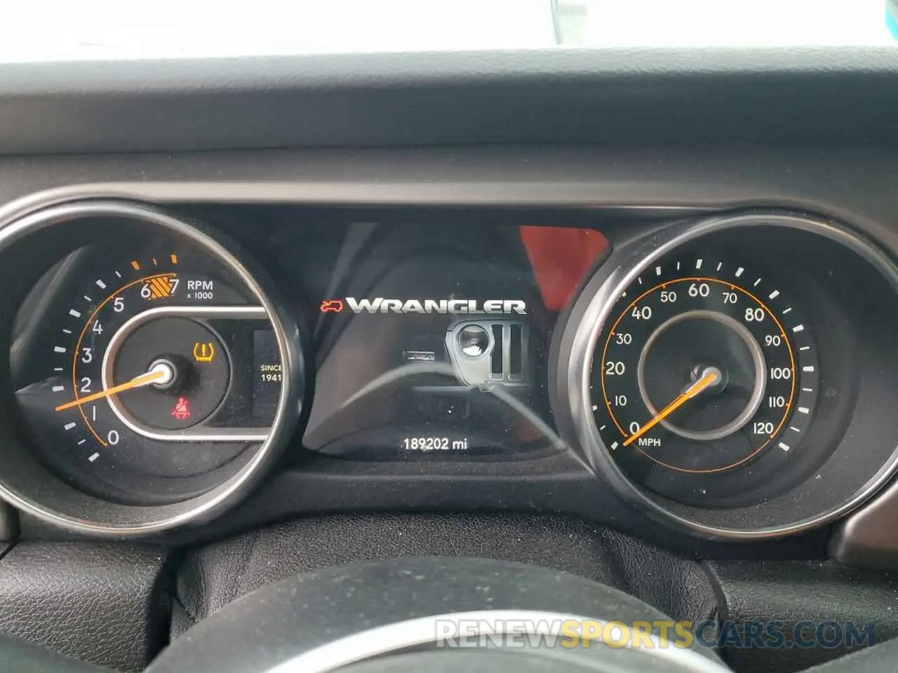 9 Фотография поврежденного автомобиля 1C4HJXDN4LW123686 JEEP WRANGLER 2020