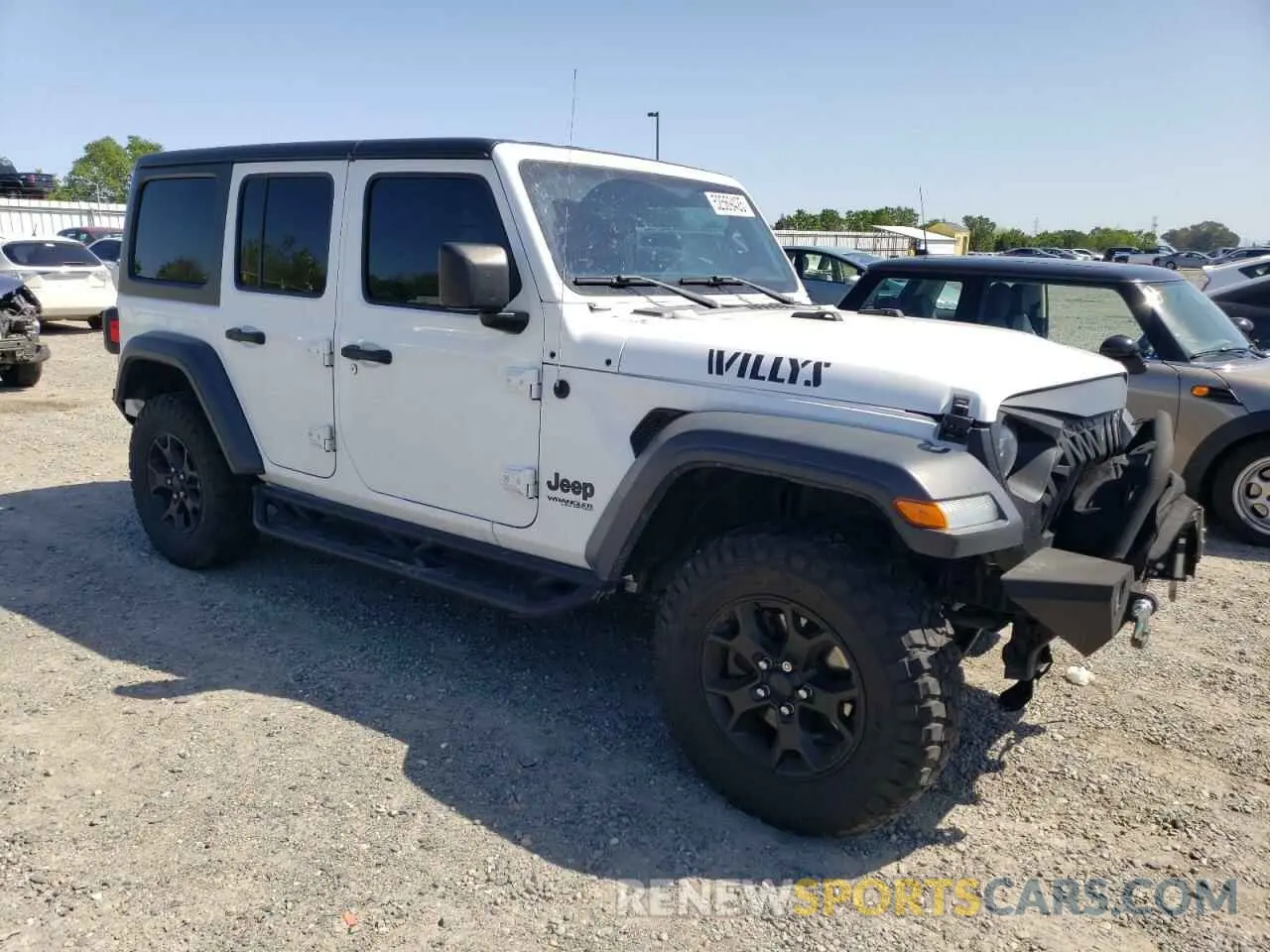 4 Photograph of a damaged car 1C4HJXDN4LW190062 JEEP WRANGLER 2020