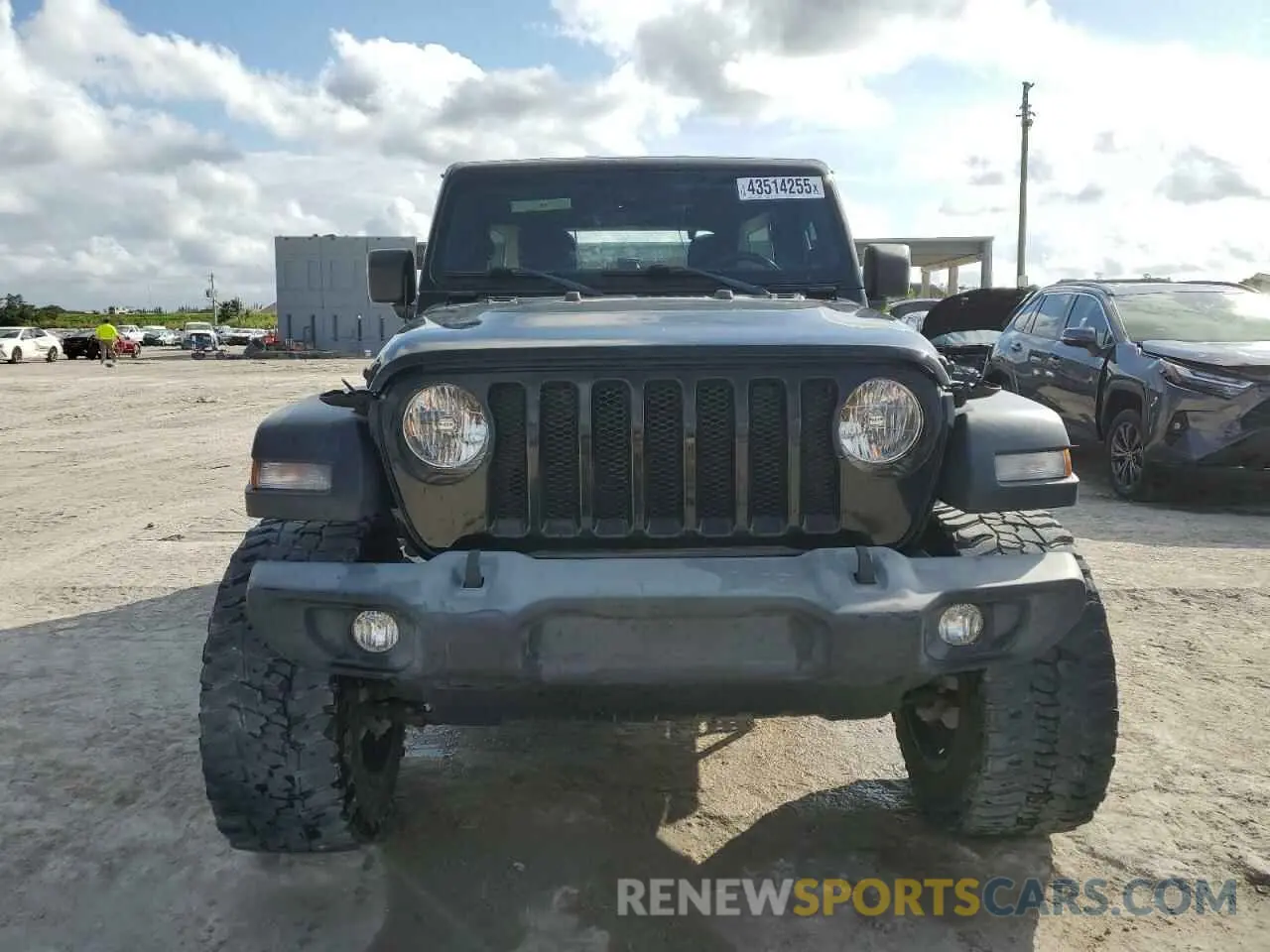 5 Photograph of a damaged car 1C4HJXDN4LW223755 JEEP WRANGLER 2020