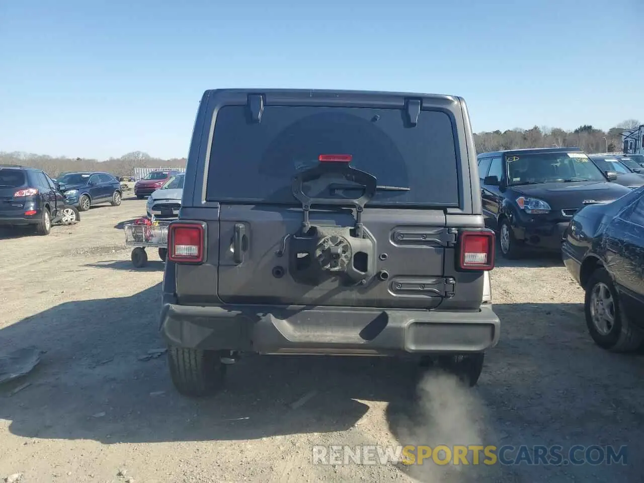 6 Photograph of a damaged car 1C4HJXDN5LW287982 JEEP WRANGLER 2020