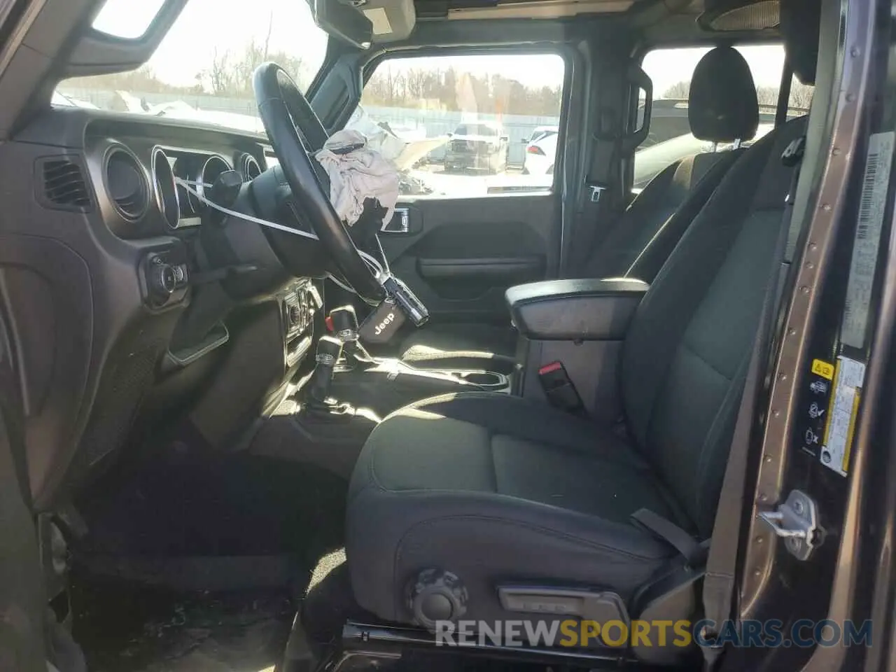 7 Photograph of a damaged car 1C4HJXDN5LW287982 JEEP WRANGLER 2020