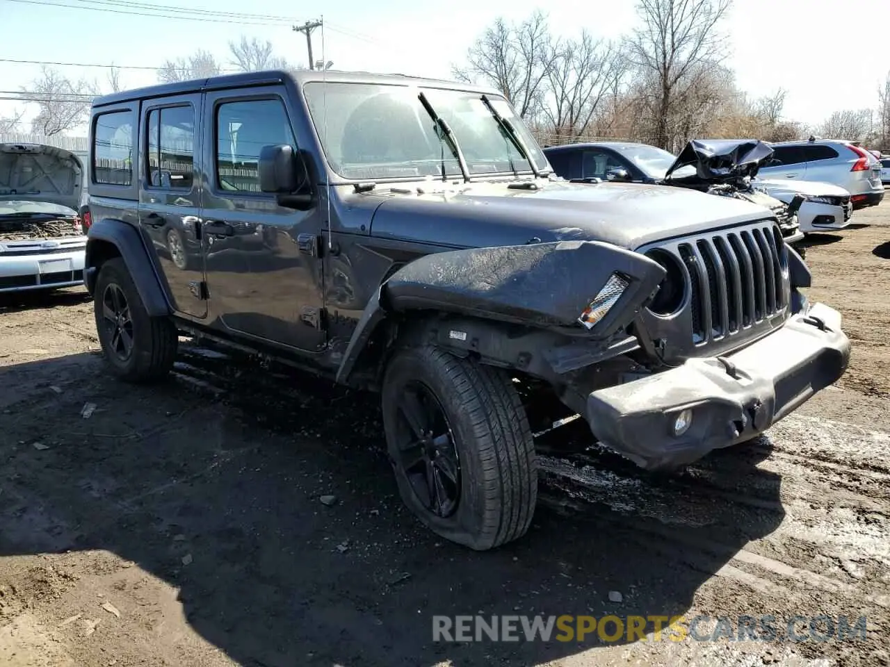 4 Фотография поврежденного автомобиля 1C4HJXDN6LW116397 JEEP WRANGLER 2020