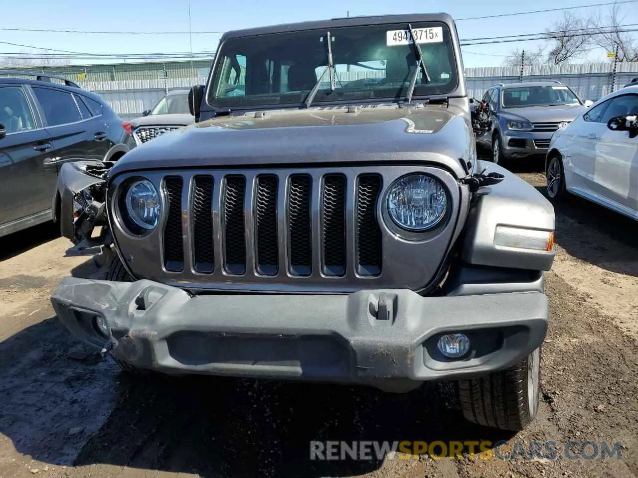 5 Фотография поврежденного автомобиля 1C4HJXDN6LW116397 JEEP WRANGLER 2020