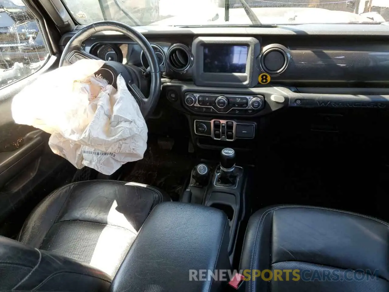 8 Фотография поврежденного автомобиля 1C4HJXDN6LW116397 JEEP WRANGLER 2020