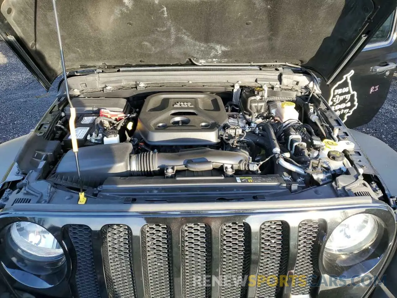 11 Photograph of a damaged car 1C4HJXDN6LW213518 JEEP WRANGLER 2020