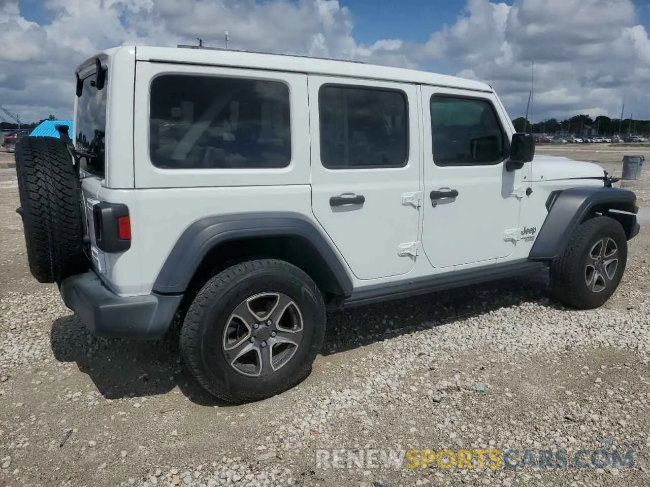 3 Photograph of a damaged car 1C4HJXDN6LW265960 JEEP WRANGLER 2020