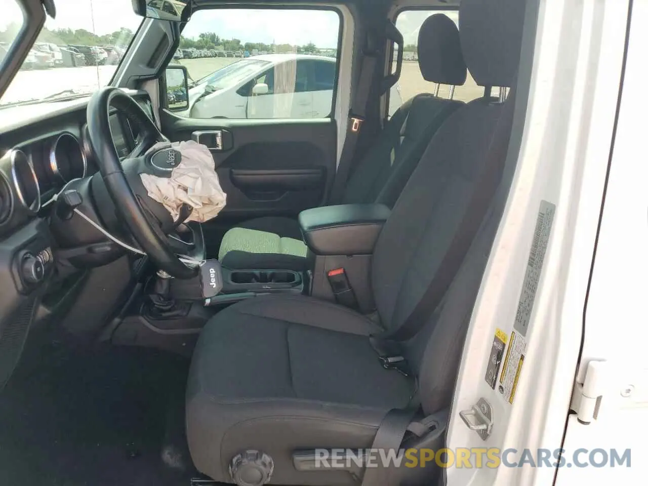 7 Photograph of a damaged car 1C4HJXDN6LW265960 JEEP WRANGLER 2020