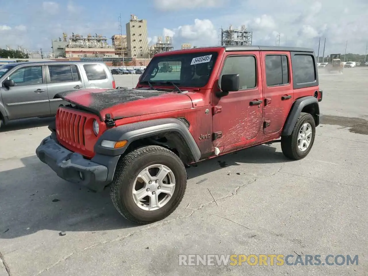 1 Photograph of a damaged car 1C4HJXDN7LW114089 JEEP WRANGLER 2020