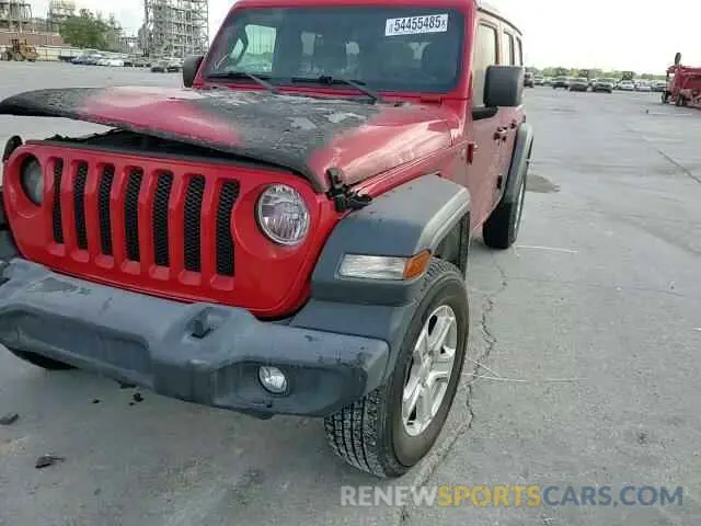 14 Photograph of a damaged car 1C4HJXDN7LW114089 JEEP WRANGLER 2020