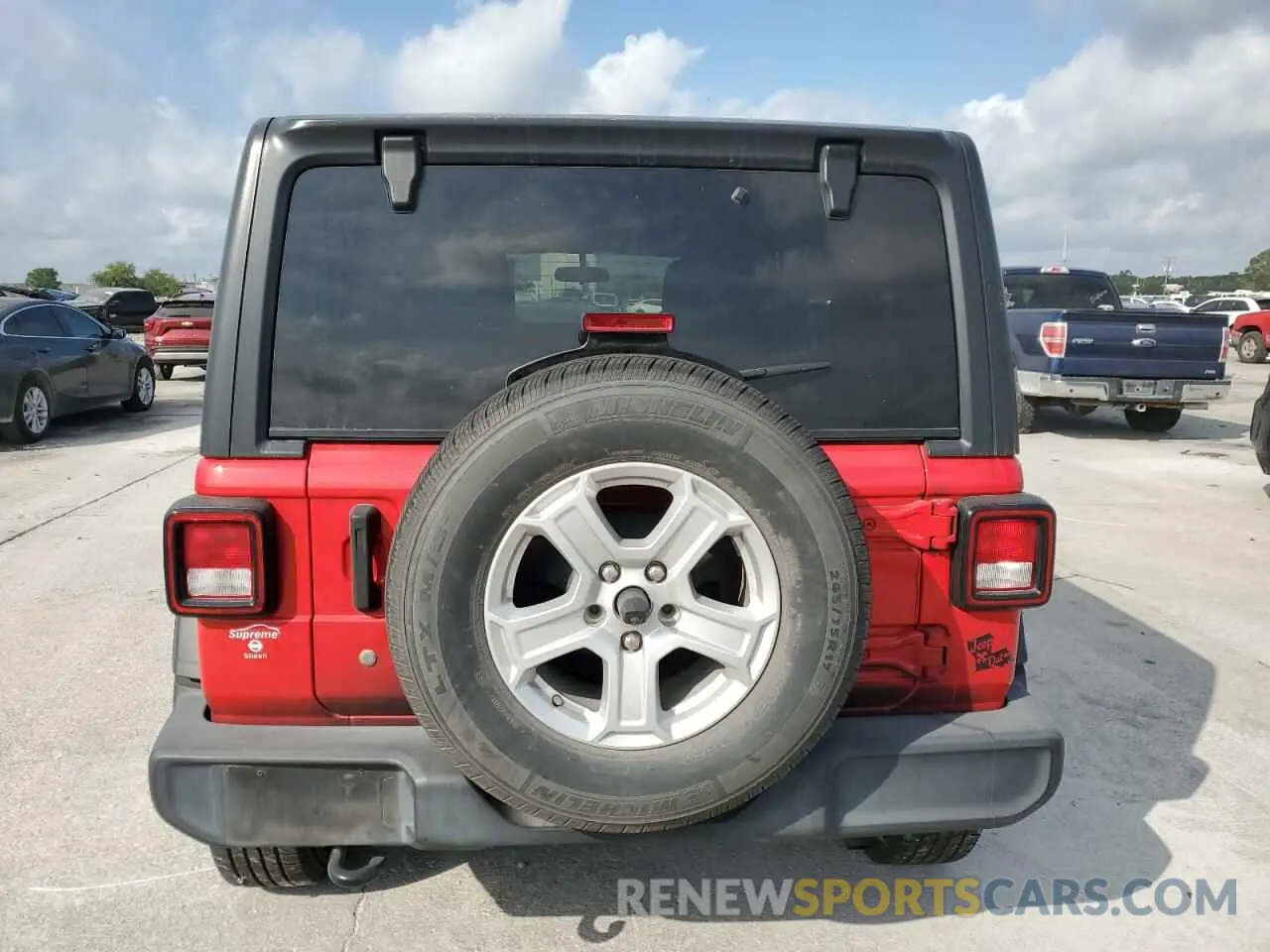 6 Photograph of a damaged car 1C4HJXDN7LW114089 JEEP WRANGLER 2020