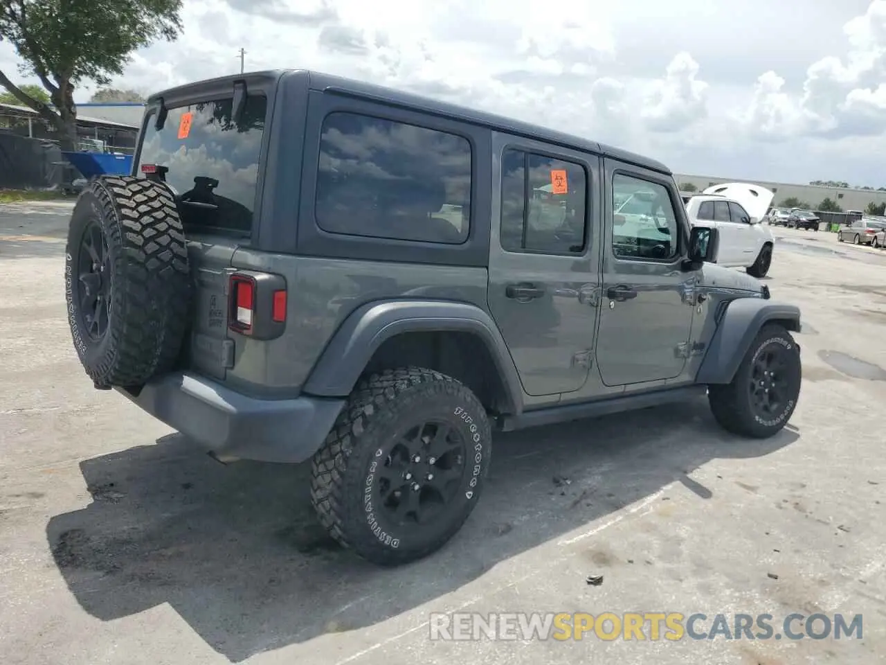 3 Фотография поврежденного автомобиля 1C4HJXDN7LW337975 JEEP WRANGLER 2020