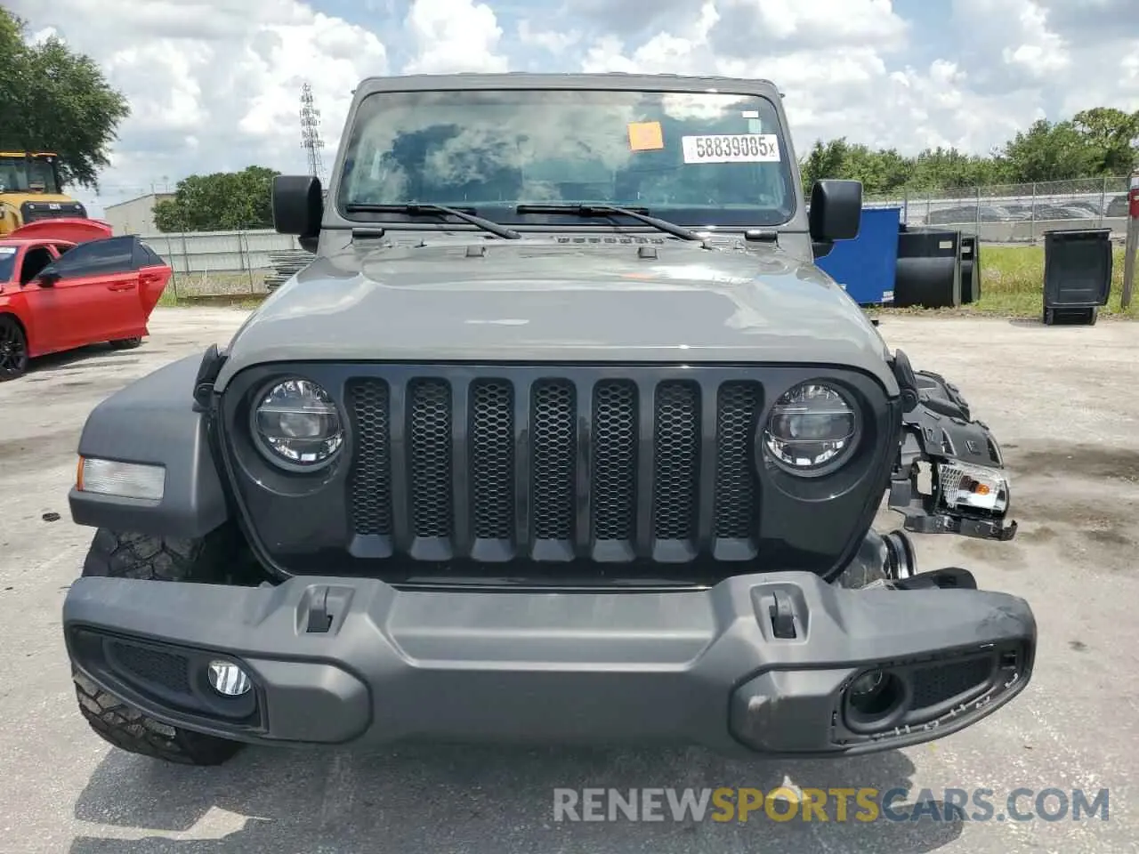 5 Фотография поврежденного автомобиля 1C4HJXDN7LW337975 JEEP WRANGLER 2020